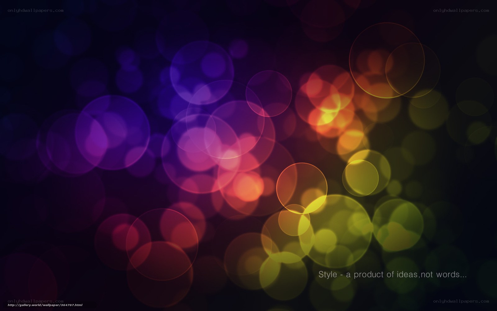 colorful bokeh lights