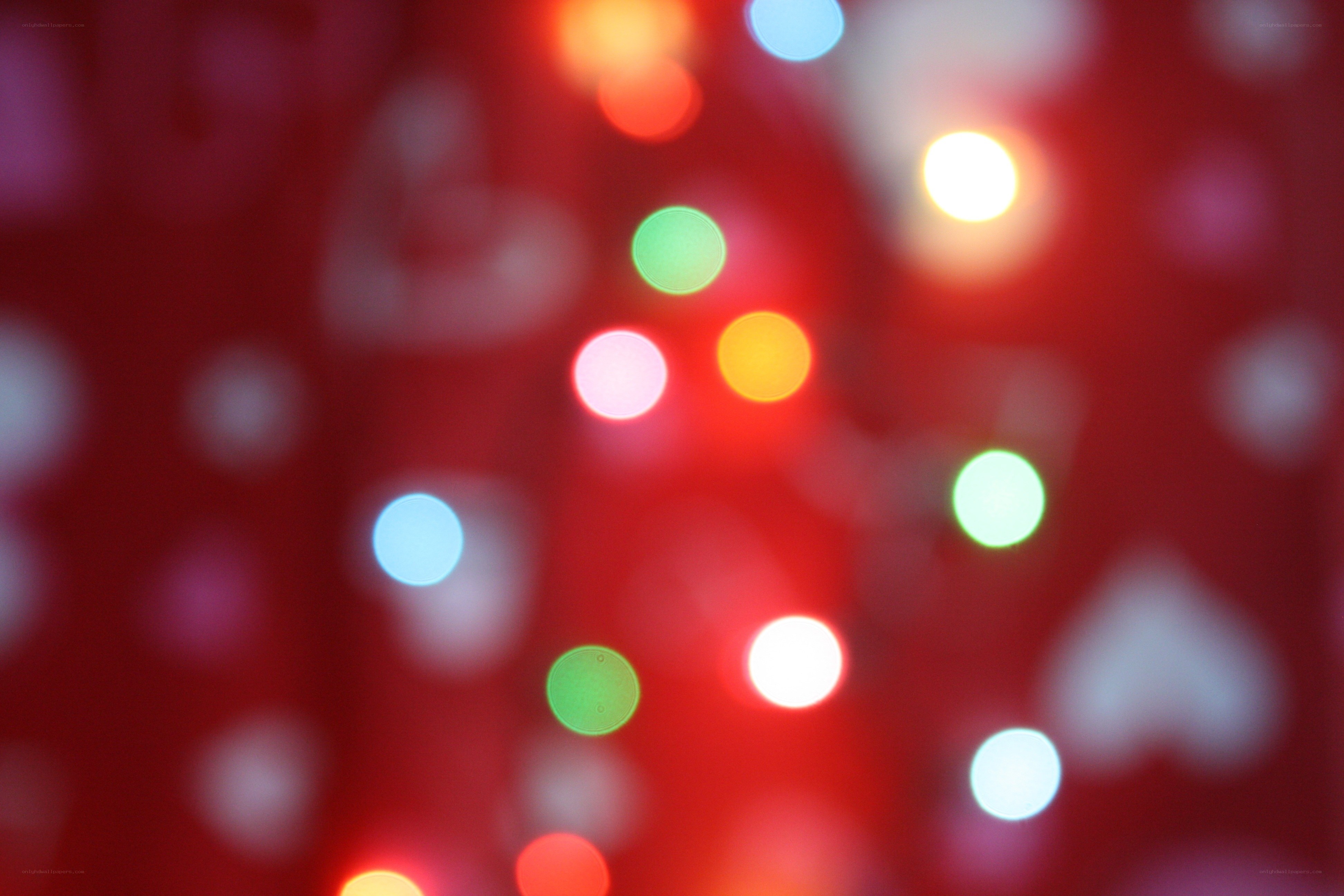 colorful bokeh lights