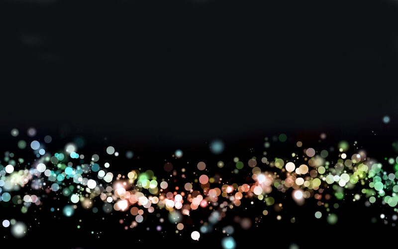 colorful bokeh lights