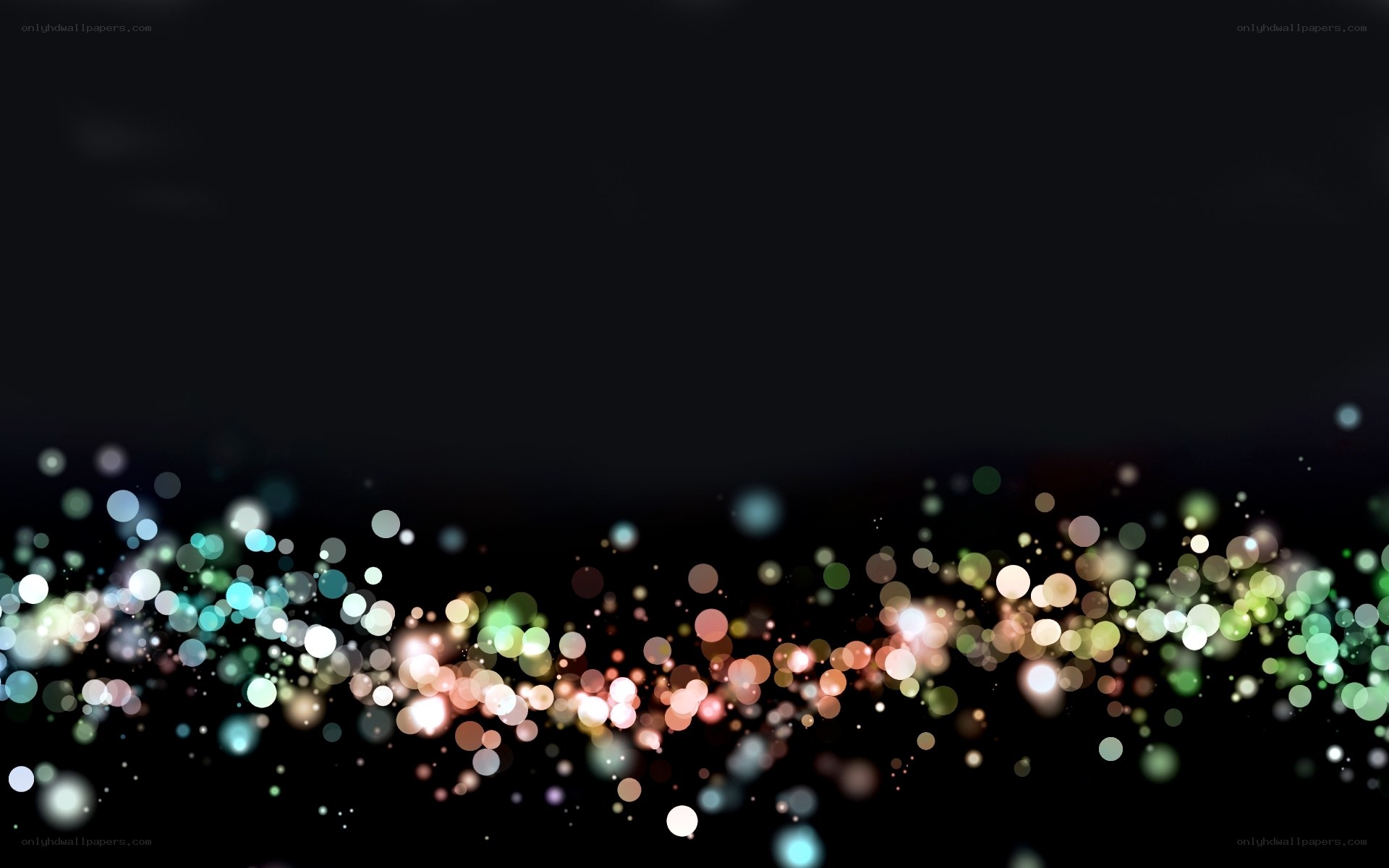 colorful bokeh lights