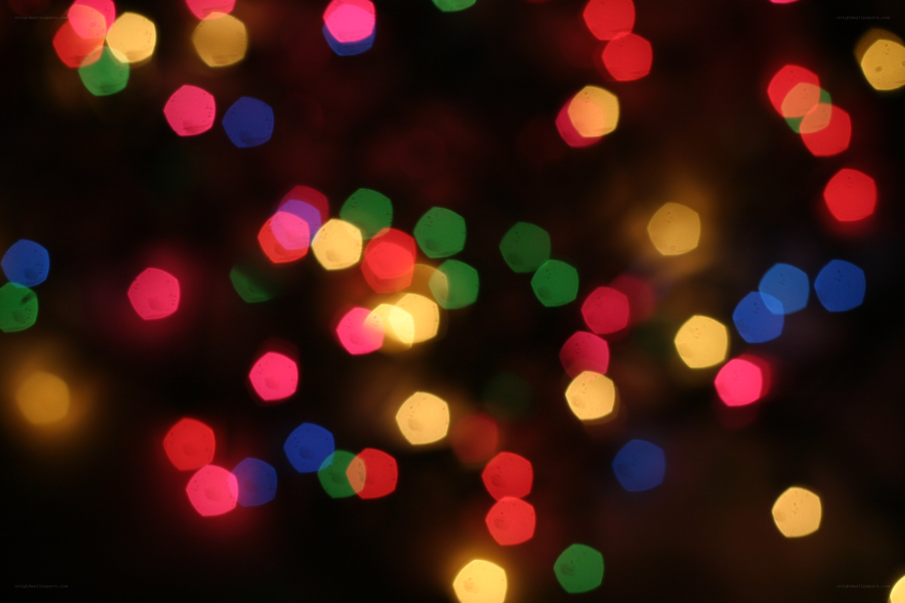 colorful bokeh lights