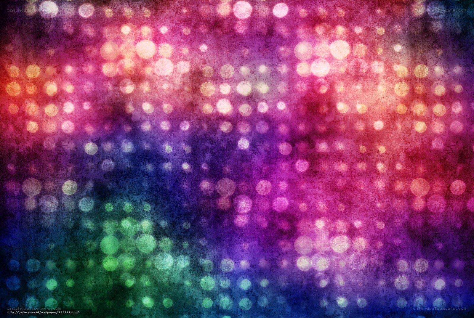 colorful bokeh lights background