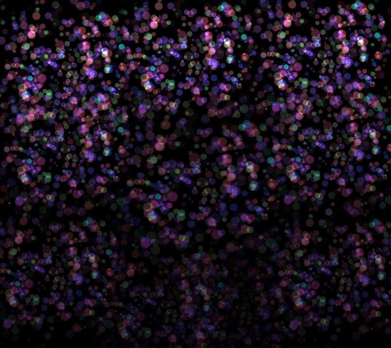 Colorful Bokeh Lights — Purple, Sparkling