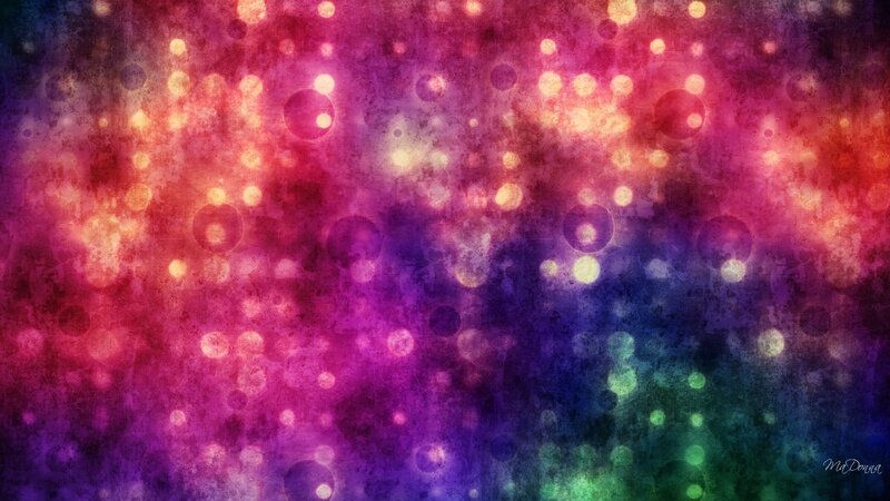 Colorful Bokeh Lights — Purple