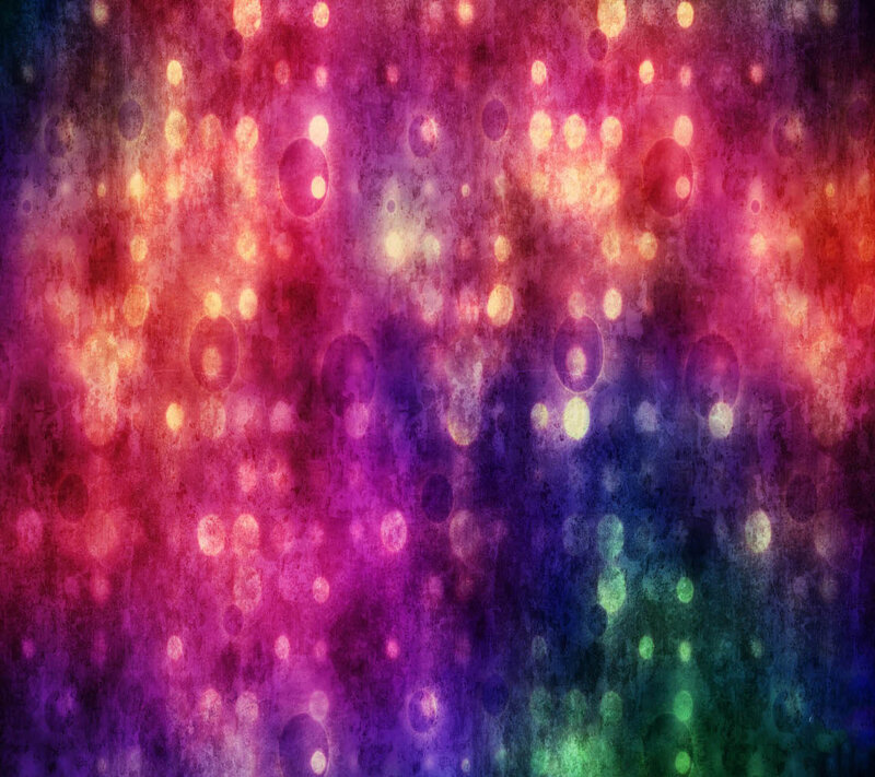 Colorful Bokeh Lights — Purple, Vibrant
