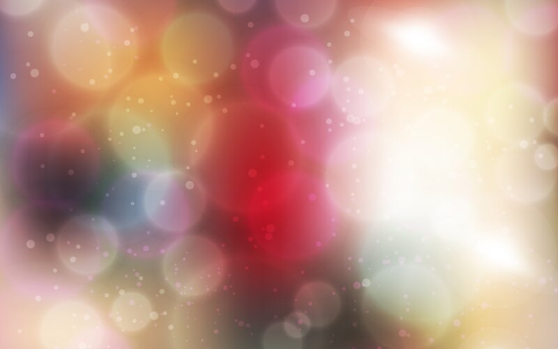 Colorful Bokeh Lights — Red, Dreamy