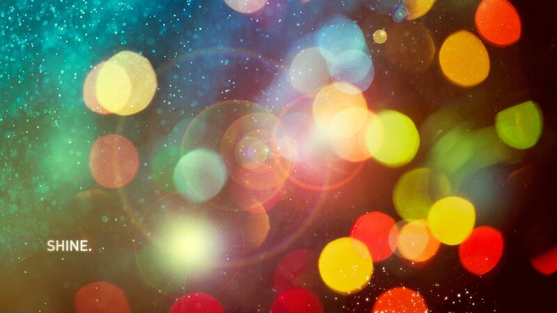 Colorful Bokeh Lights — Yellow, Dreamy, Abstract, Sparkles, Lens Flare