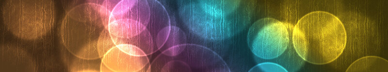 Colorful Bokeh Lights — Yellow, Vibrant, Abstract, Texture