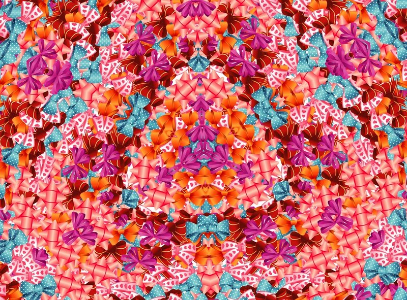 Colorful Bows Pattern