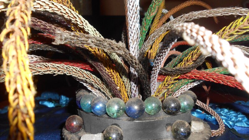 Colorful Braided Cords — Blue