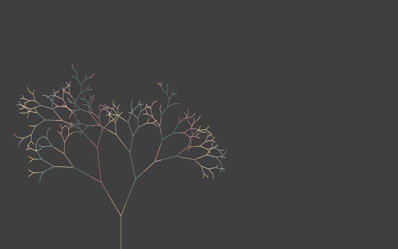 Colorful Branching Structure