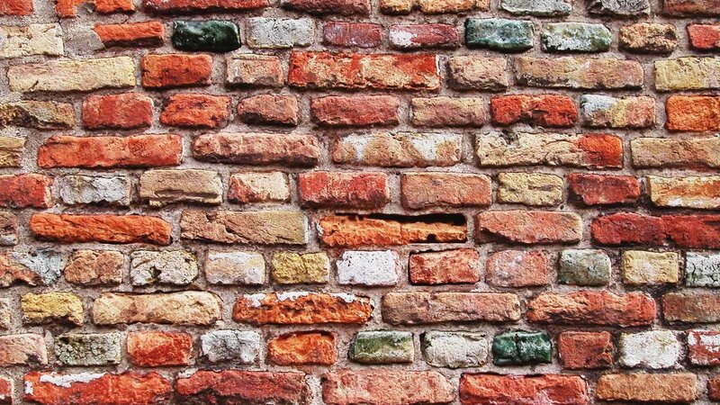 Colorful Brick Wall — Neutral