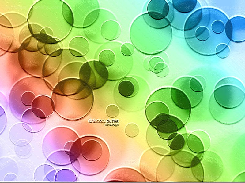 Colorful bubble abstract background