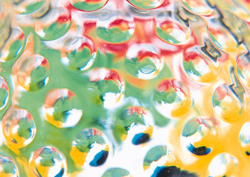 Colorful bubble pattern