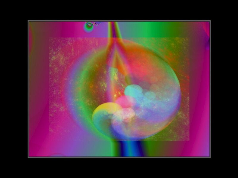 Colorful Bubble Sphere