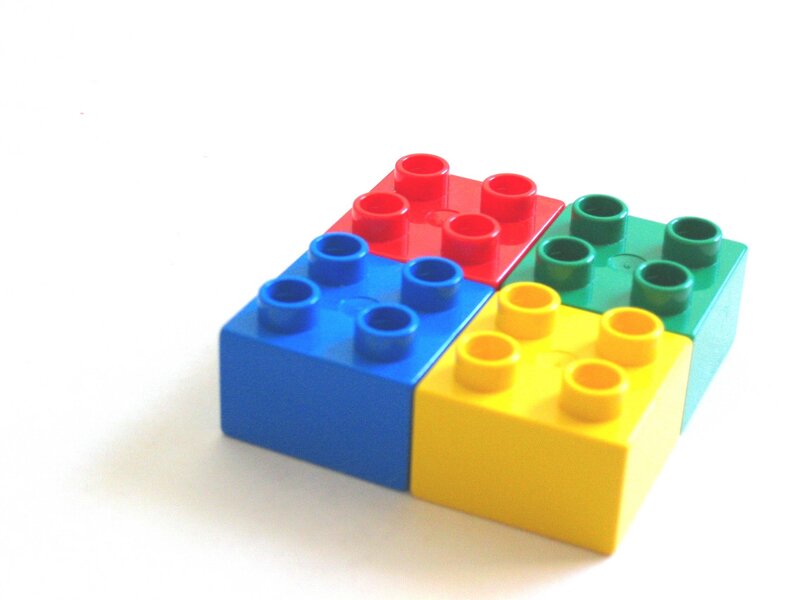 colorful building blocks
