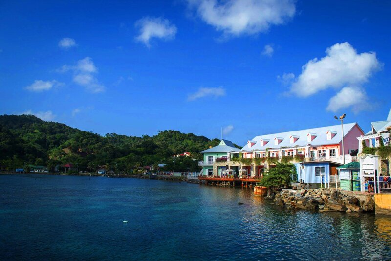 Colorful Buildings by the Water