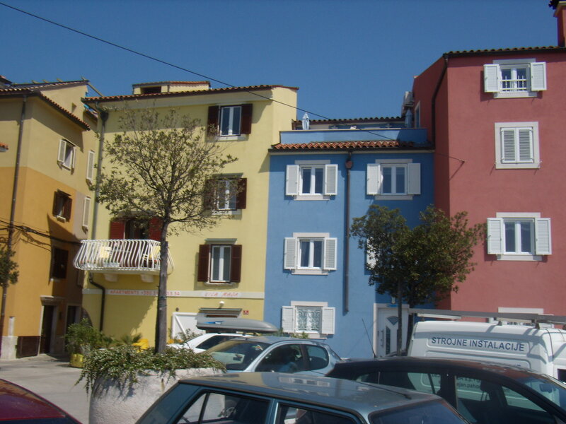 Colorful Buildings in Town