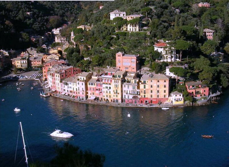 Colorful Buildings on Coast