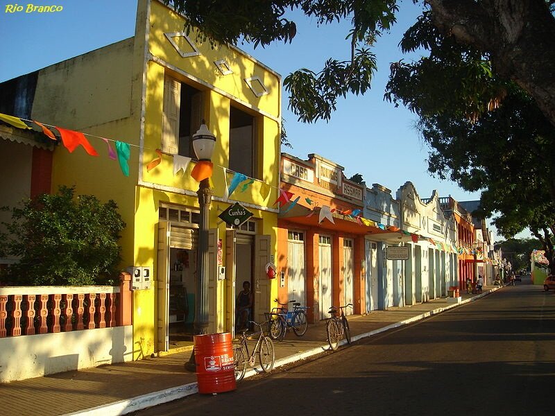 Colorful Buildings on Street