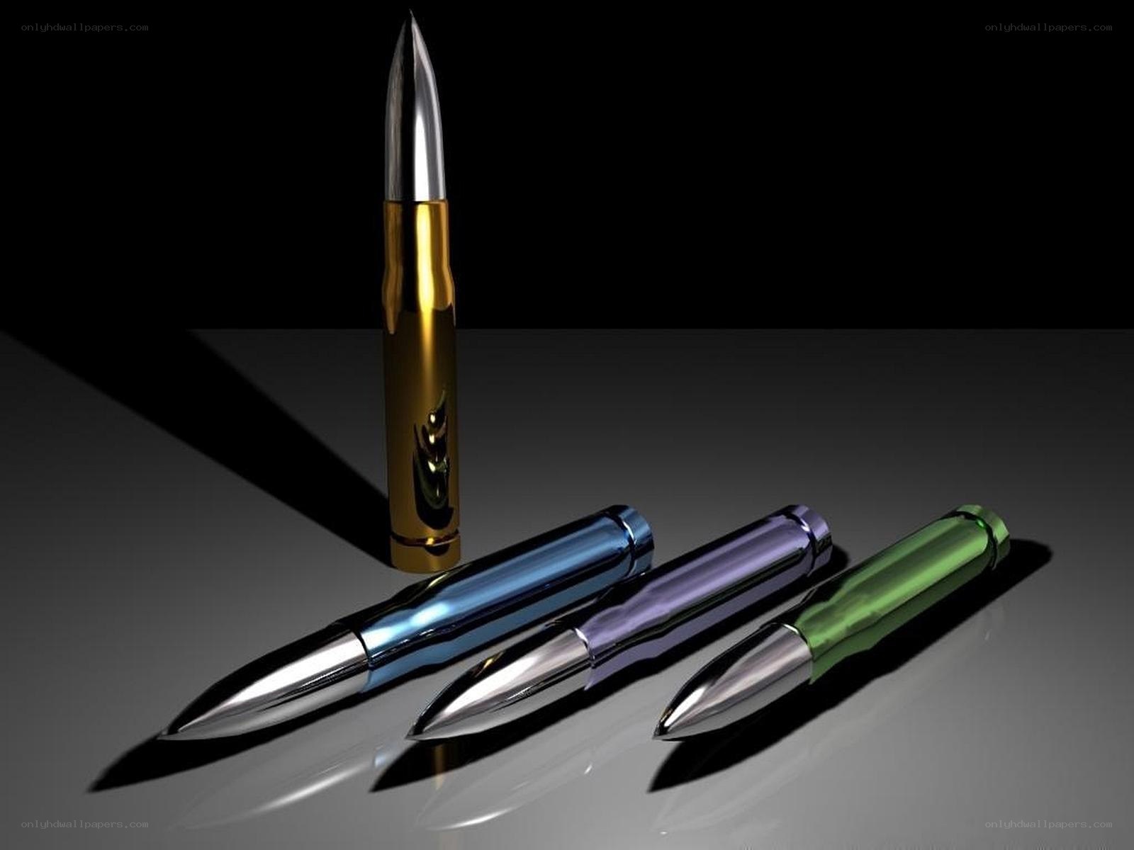 Colorful bullet pens