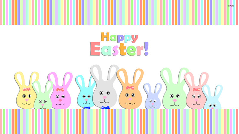 Colorful Bunnies