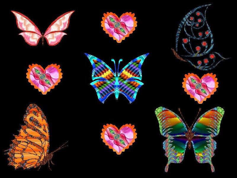 Colorful Butterfly Designs