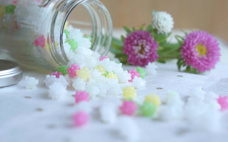 Colorful Candies Spilled