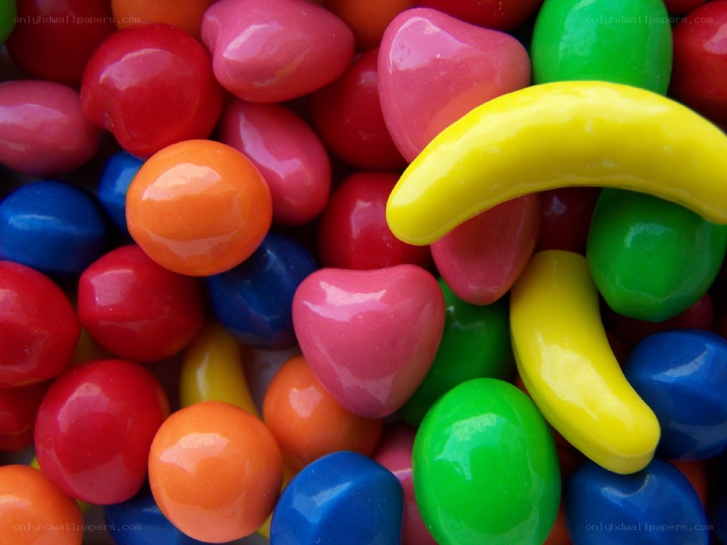 Colorful candy assortment