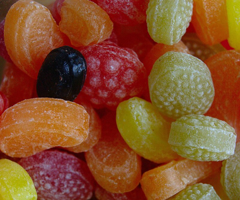 colorful candy assortment