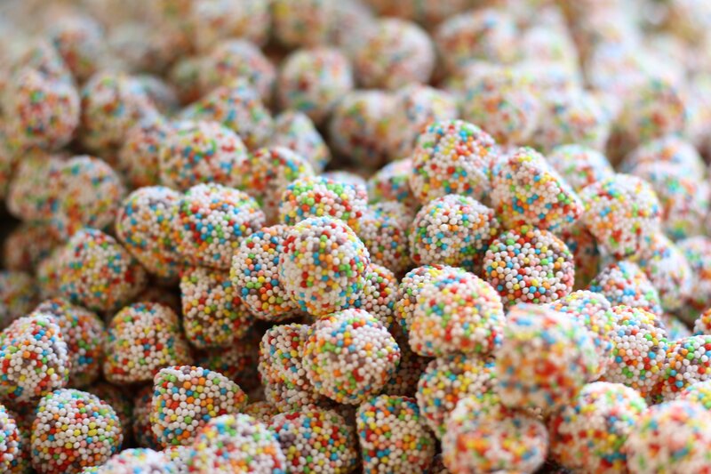 colorful candy balls