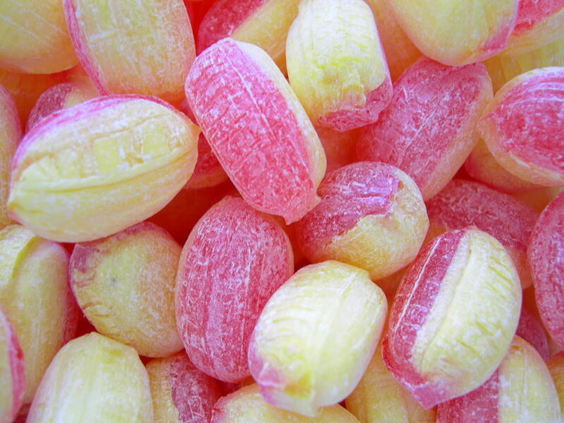 Colorful Candy Pile — Yellow