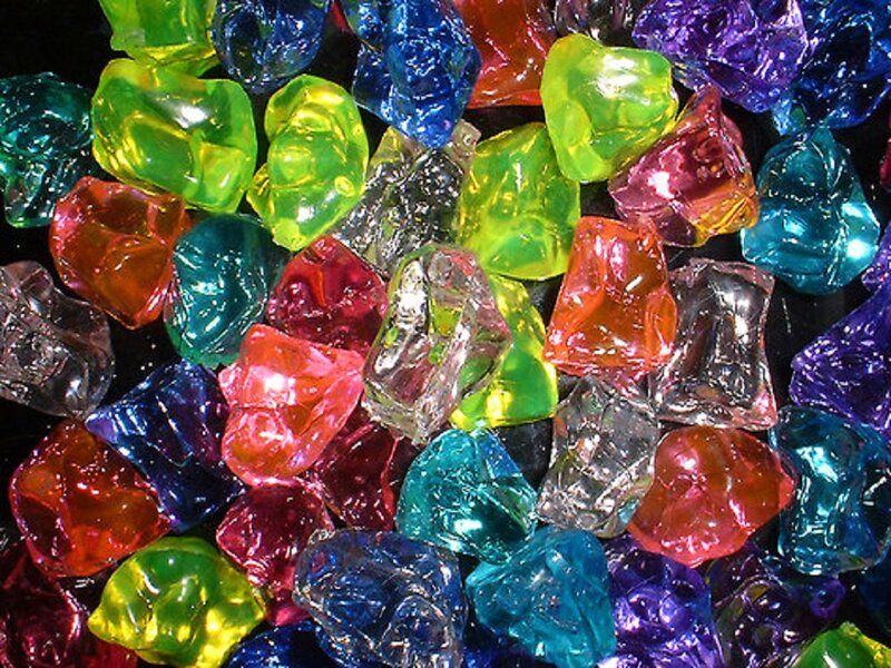 Colorful Candy Rocks