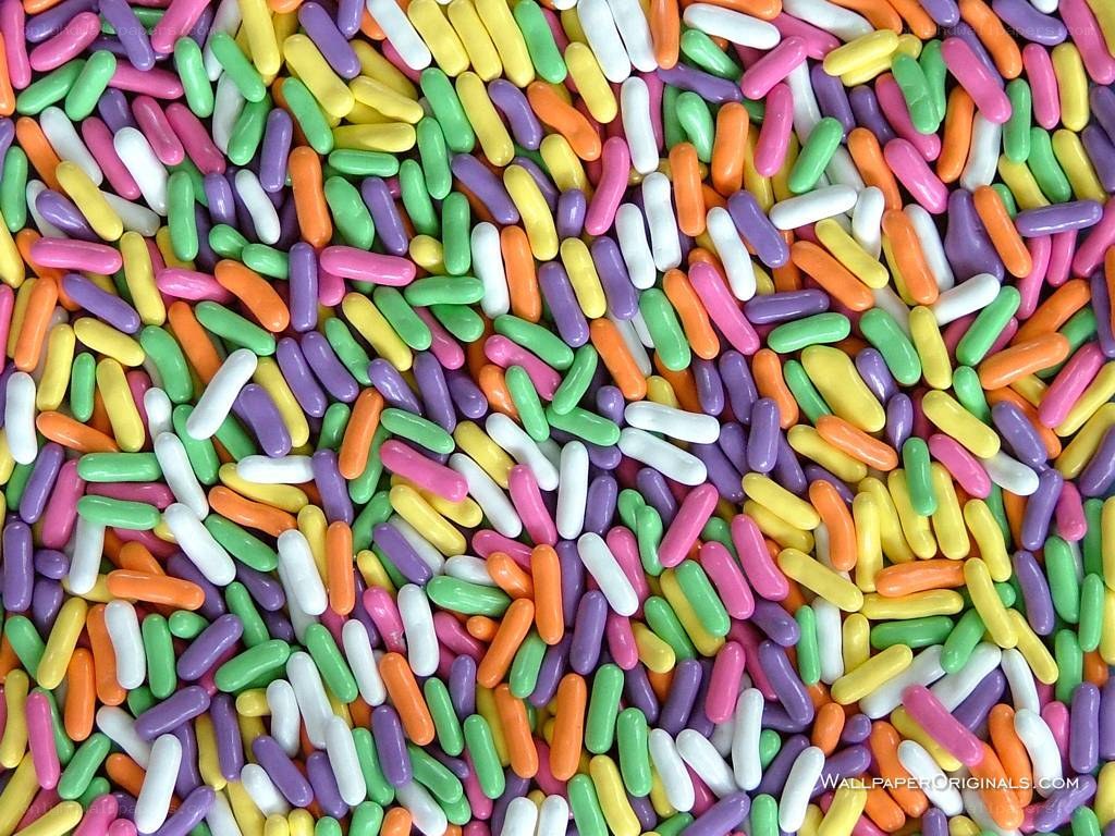 colorful candy sprinkles