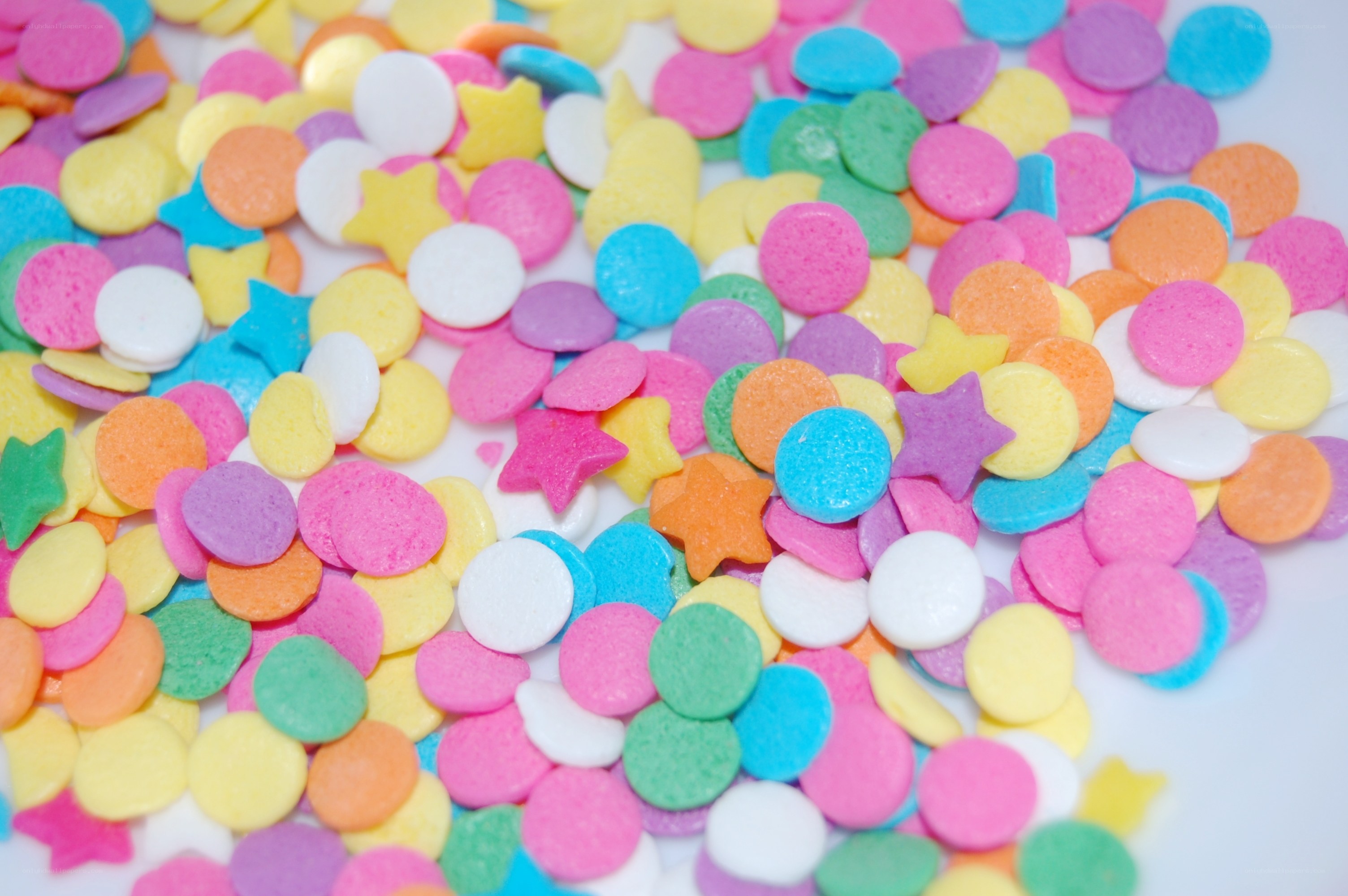 colorful candy sprinkles