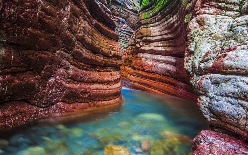 Colorful Canyon Stream