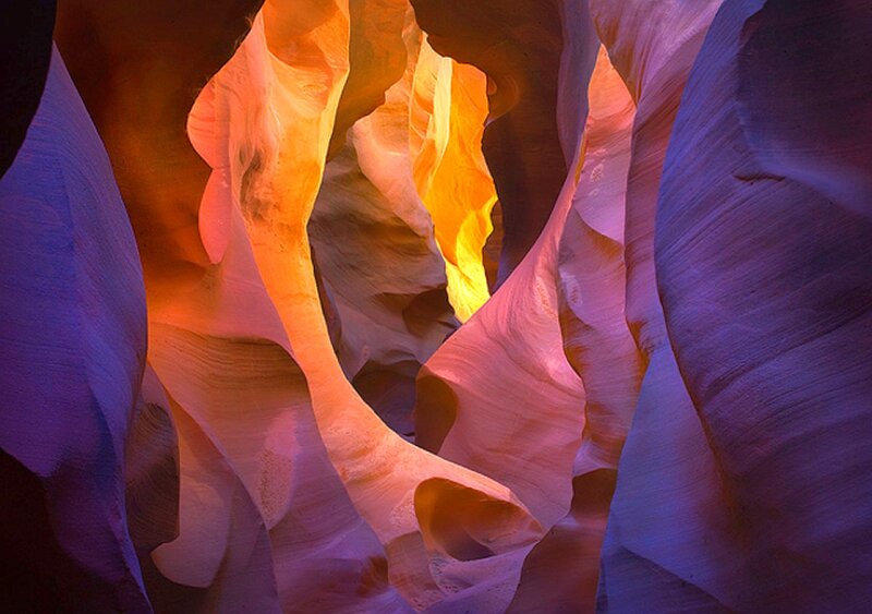 Colorful Canyon Walls