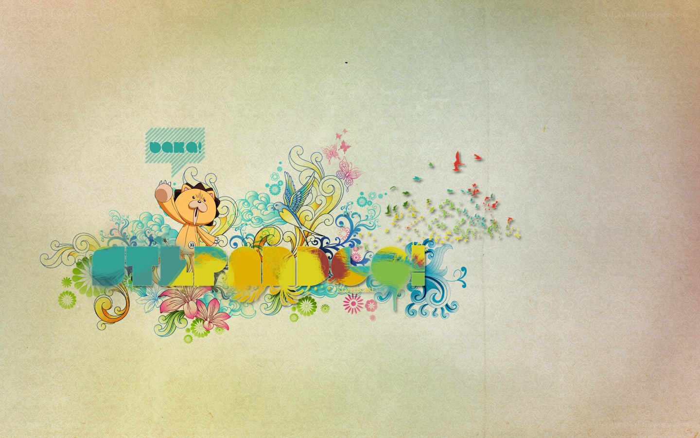 colorful cartoon character design