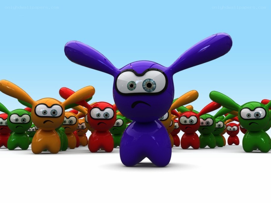 colorful cartoon creatures