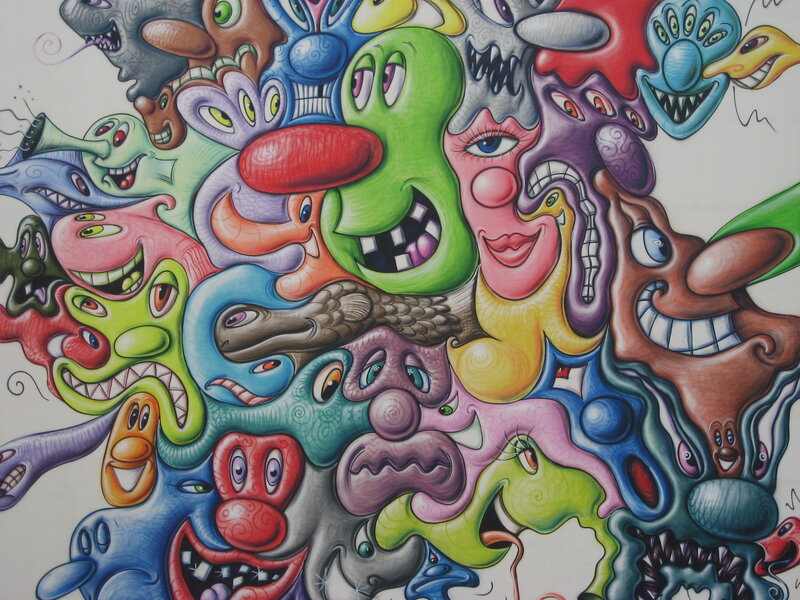 Colorful Cartoon Faces