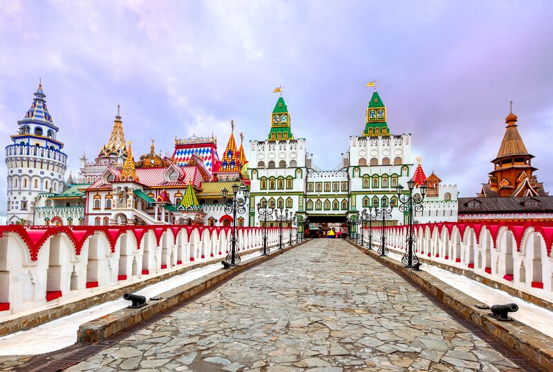Colorful Castle Complex