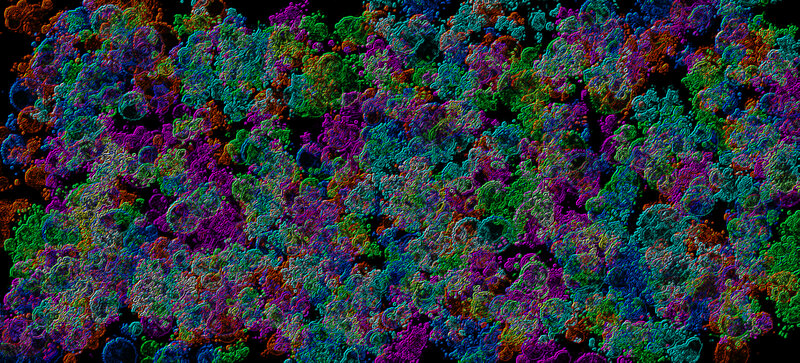 Colorful Cellular Structures