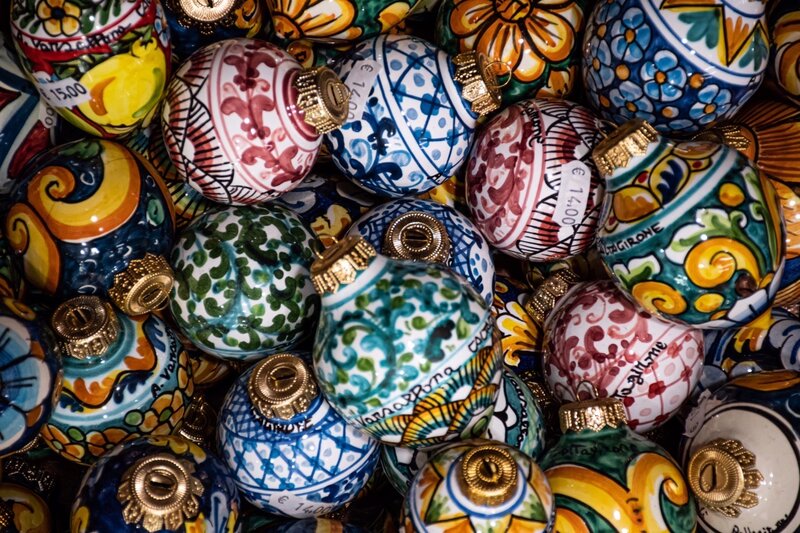Colorful Ceramic Ornaments