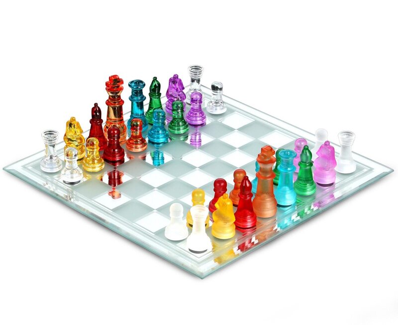 Colorful Chess Set