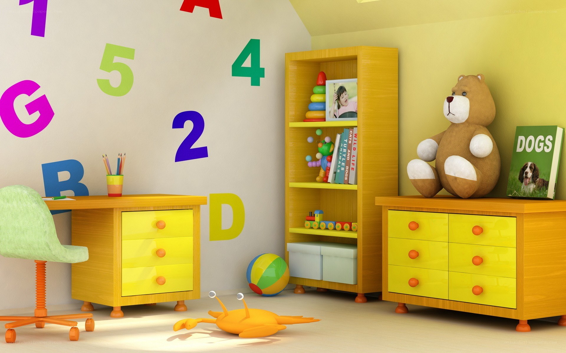 Colorful children's room