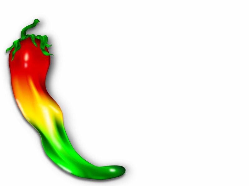colorful chili pepper illustration