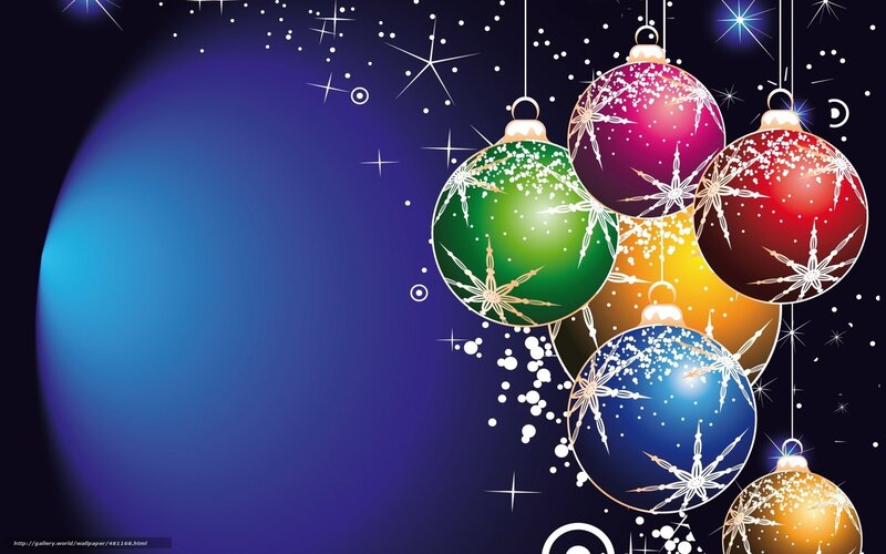 colorful christmas ornaments