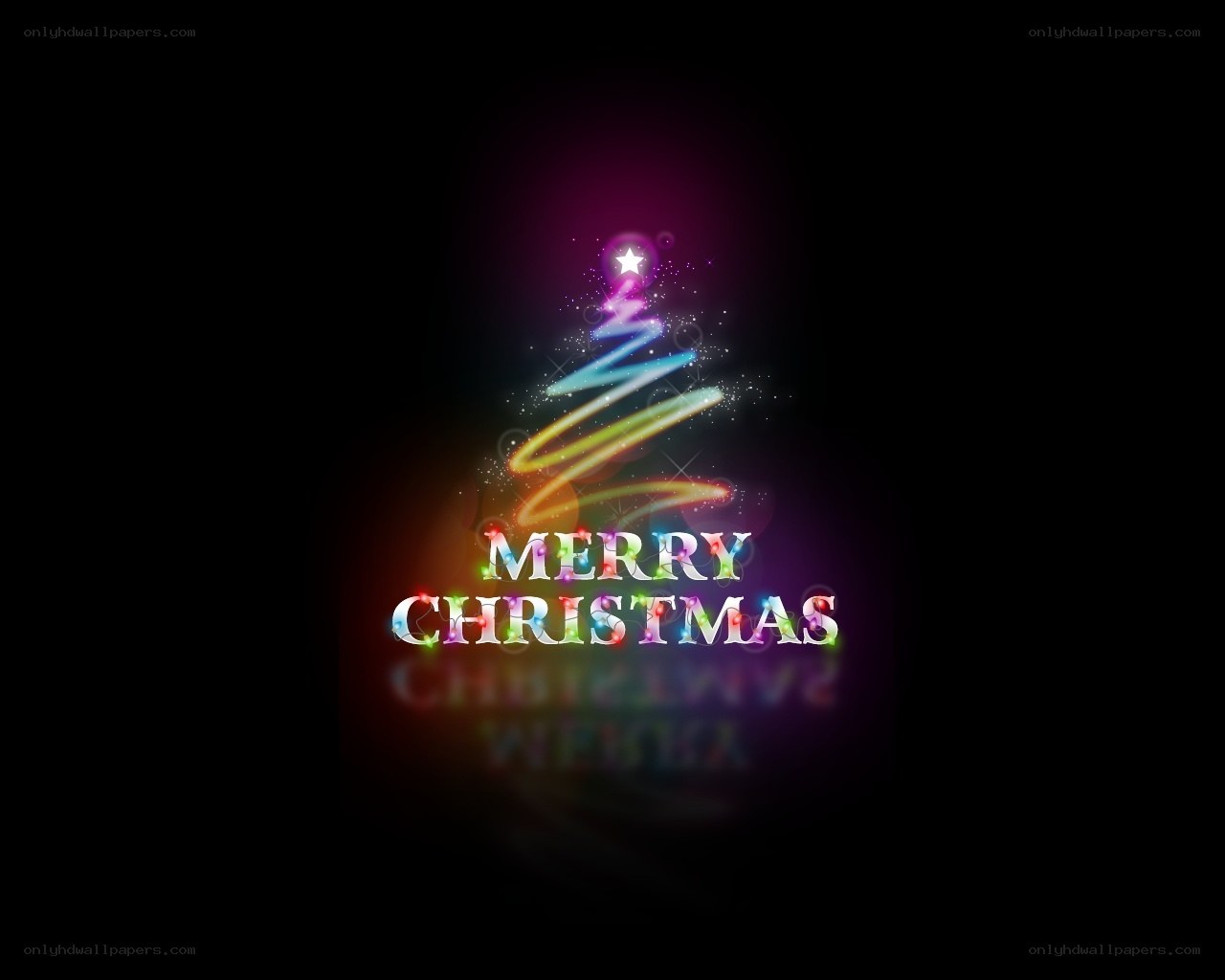 colorful christmas tree design