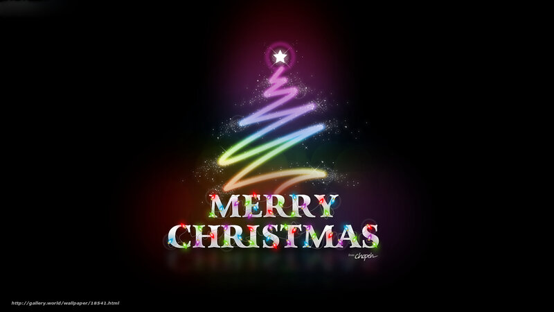Colorful Christmas tree design