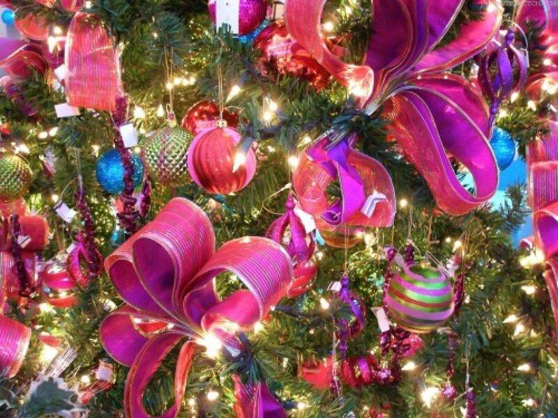 Colorful Christmas Tree — Green